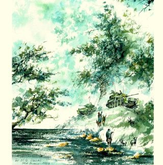 Bosnia 1998 (limited, signed) Vrbas Valley by Harry Holcroft